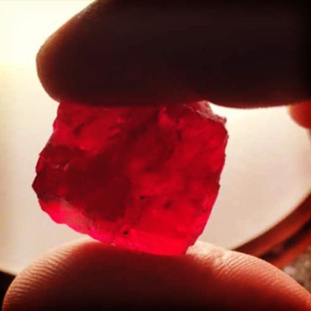 The mines of Mogok, Burma Rubies