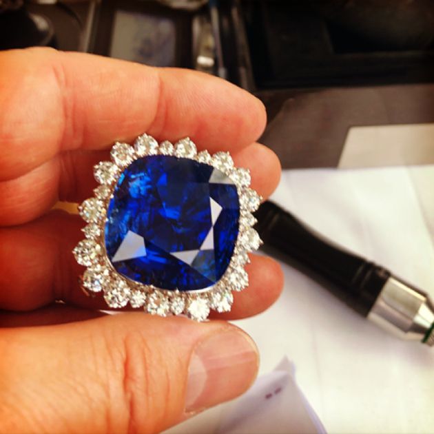 The mines of Mogok, Burma Sapphires