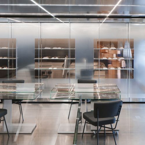 Repossi Boutique in Place Vendôme Paris, by the architect star Rem Koolhaas