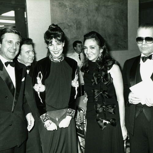 Repossi Prix de la Dance, Paris 1995 Mr Alberto Repossi, SAS la Princesse Caroline de Monaco, Mrs Gio’ Repossi, Mr Karl Lagerfeld