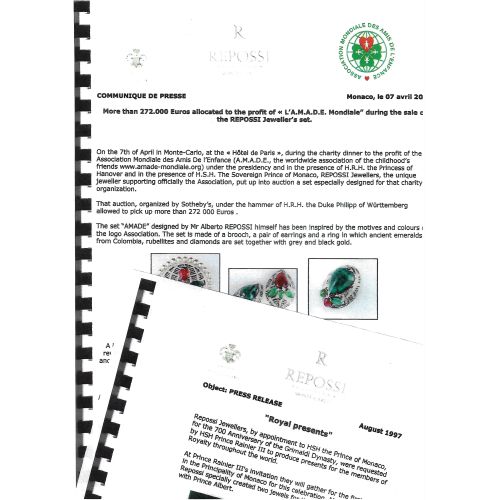 Royal presents and charity auction